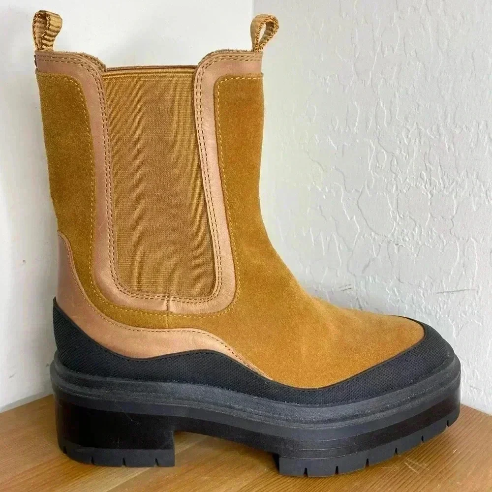 NEW Sam Edelman Lulia Lug Sole Chelsea Boot Women’s Size 5